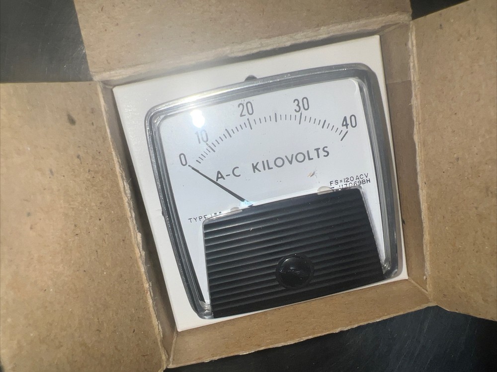 Trott Type 152 Panel Meter. NOS Surplus