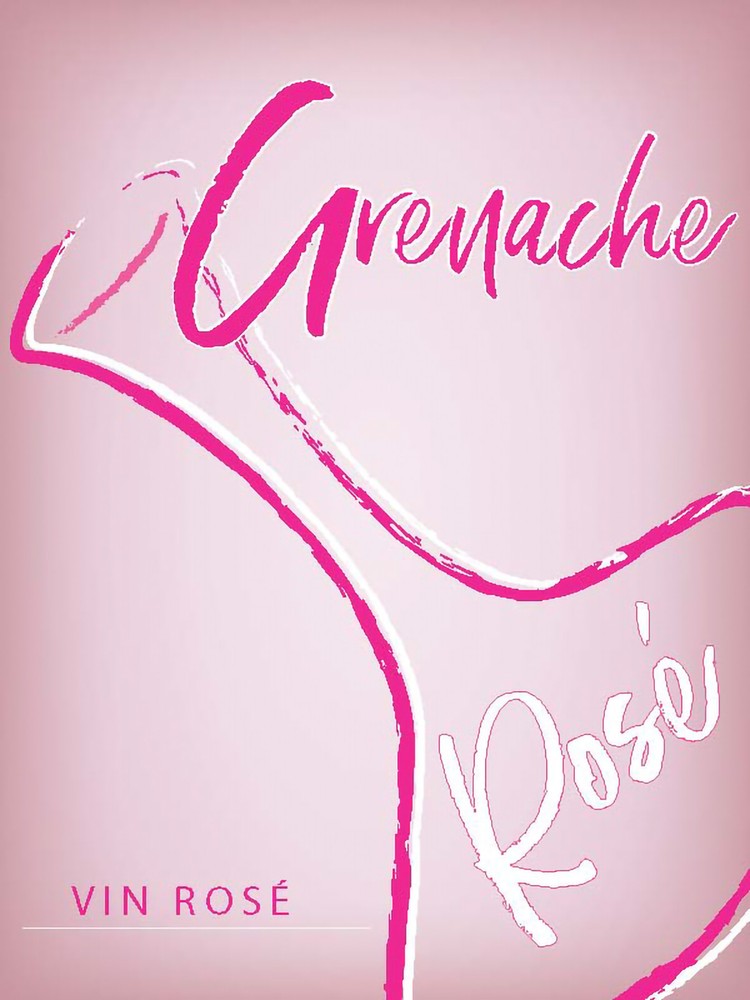 Grenache Rose Labels 30/Pack Varietal Collection