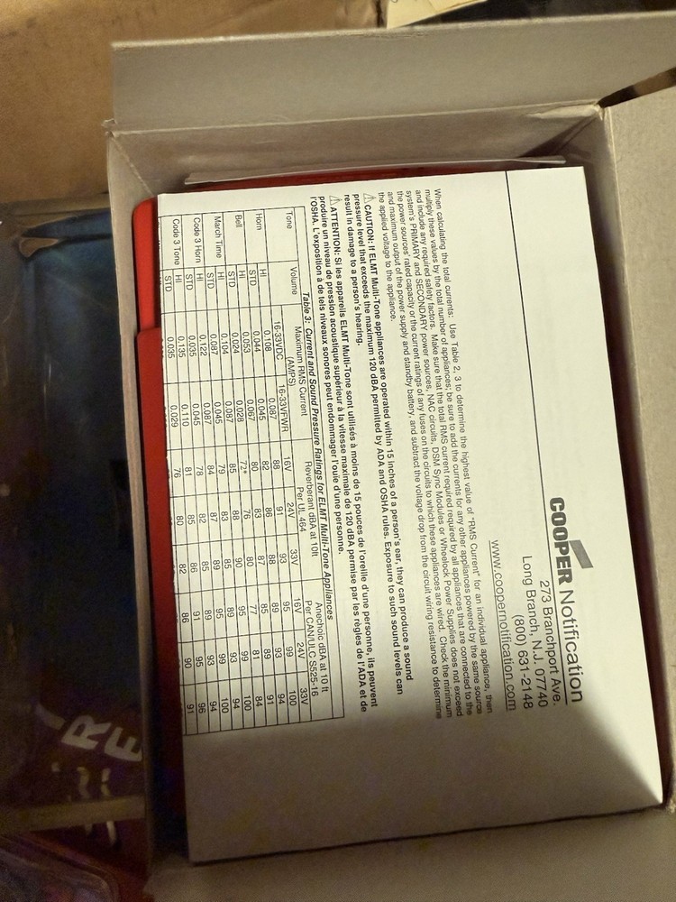 Wheelock ELMTSR ELUXA Multitone Strobe Eaton