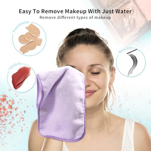 Reusable Makeup Remover Towel Set