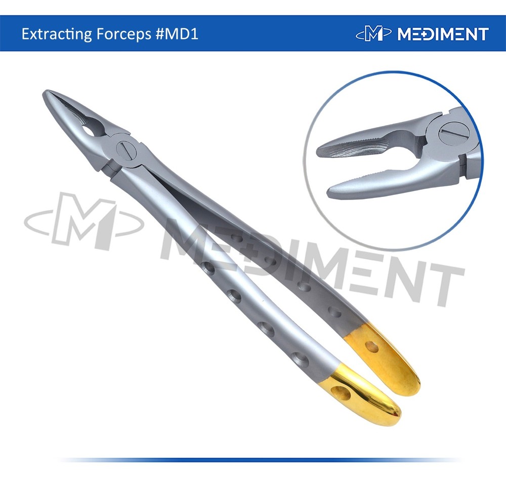 DENTAL #MD1 EXTRACTION FORCEPS TOOTH EXTRACTING ATRAUMATIC FORCEPS