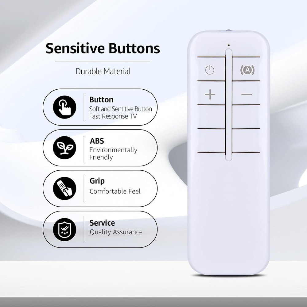 Replacement Remote Control for MERACH Vibration Plates - No Programming Needed