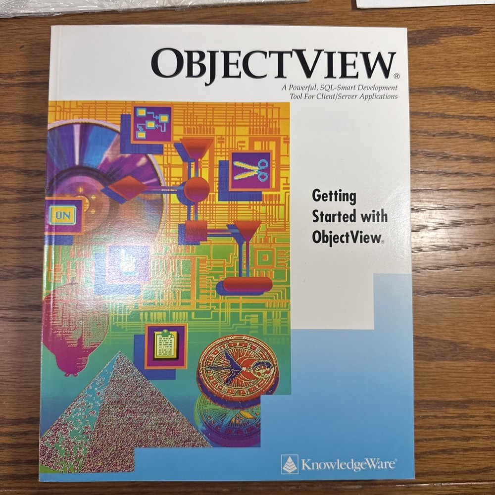 Knowledgeware ObjectView 1.2 SQL Smart Development Tool Client Server Applicati