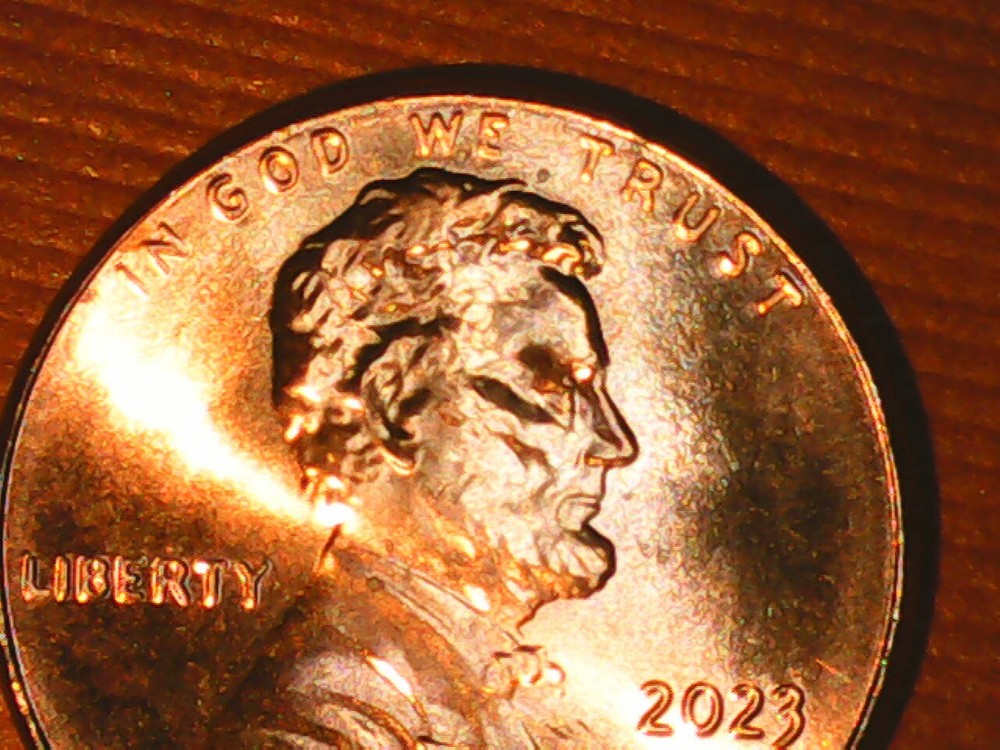 2023 Penny Die Crack Reverse
