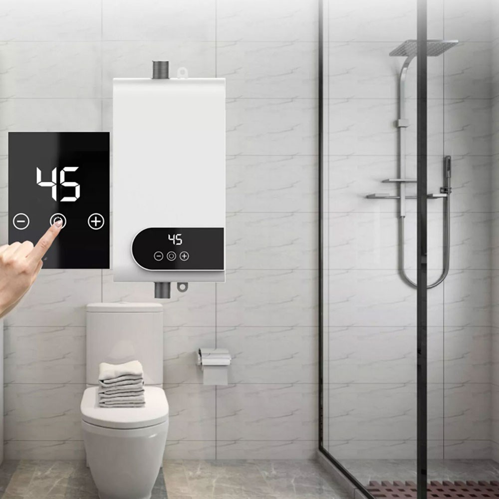 Tankless Water Heater Electric 110V 3500W Under Sink Instant Hot Water Heater