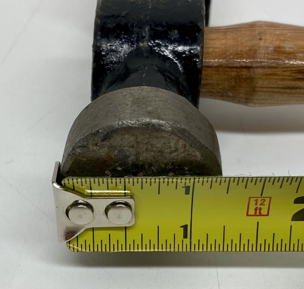 General Purpose Auto Body Blacksmithing Metalwork Hammer 2-Headed Square & Round