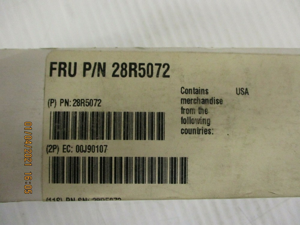 Open Box, IBM, 28R5072, Feedwheel Kit