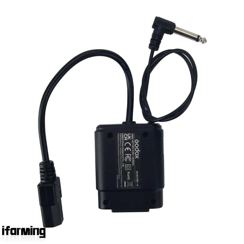 Godox DM-16 Studio Flash Trigger 16-CH Transmitter Receiver Set For DE300 DE400