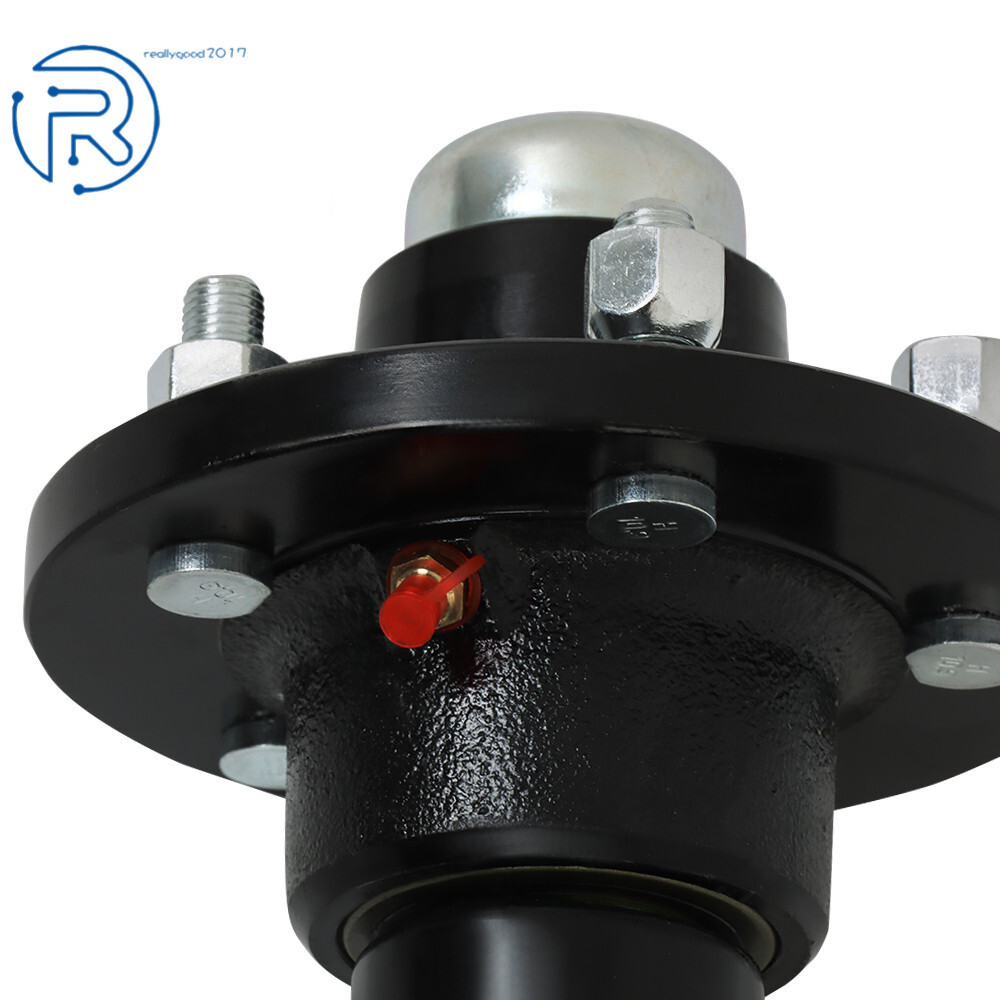 5 lug 3.5K Trailer Axle Trailer Cargo Dump RV Utility Axle 3500 lbs Boat Axle