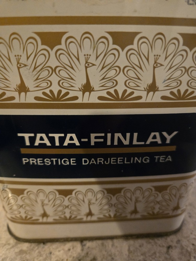Tata-finlay Darjeeling Tea Tin Vintage
