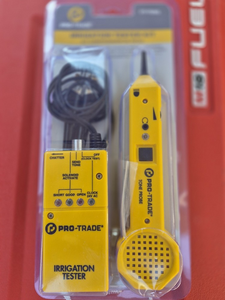 pro trade irrigation tester probe kit pt tes2 with case