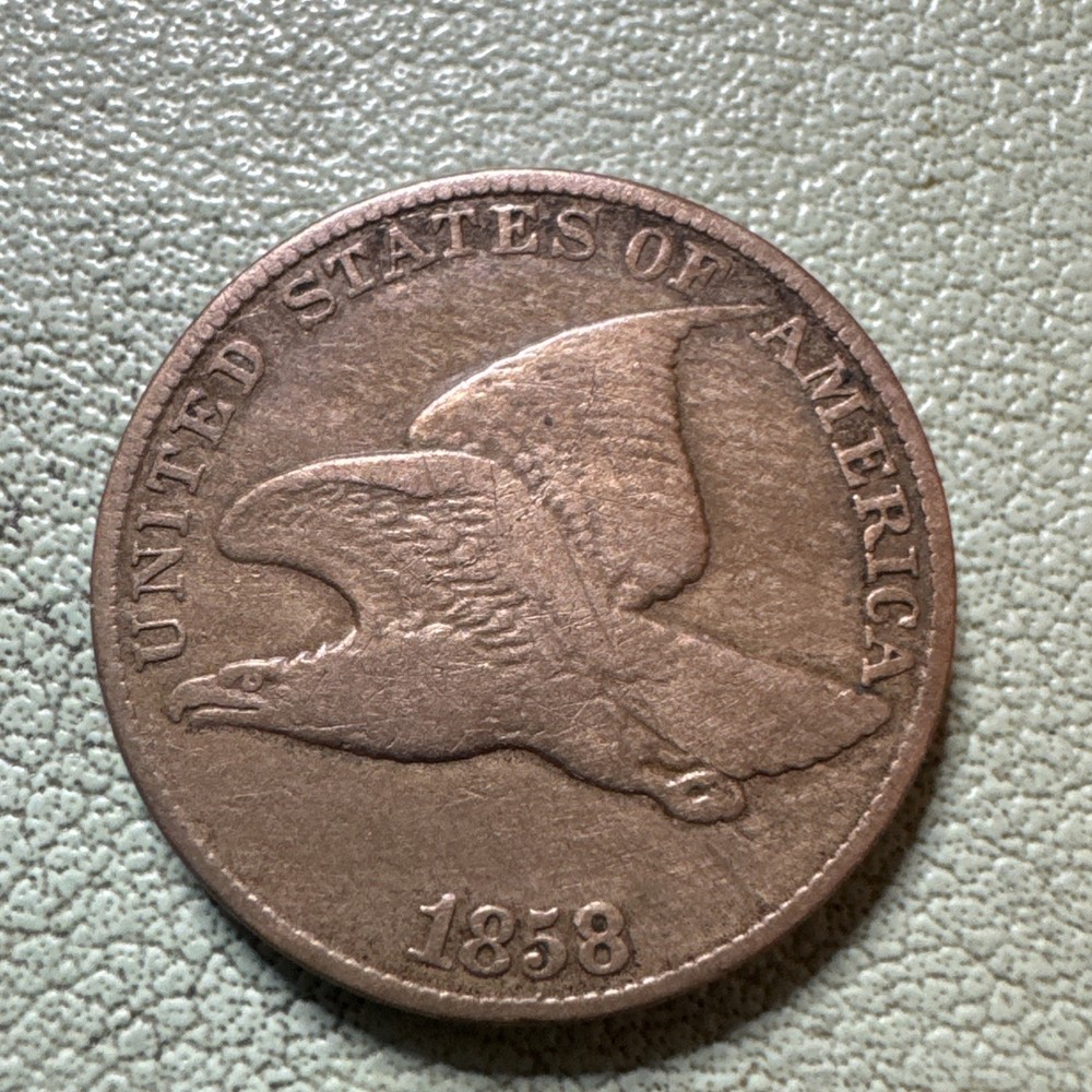 1858 Flying Eagle Cent SL