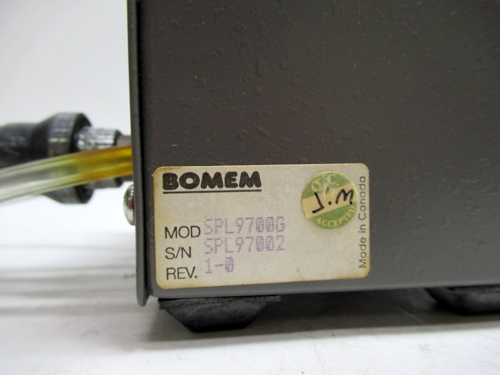 Bomem SPL9700G Flowmeter for MB Spectrometer