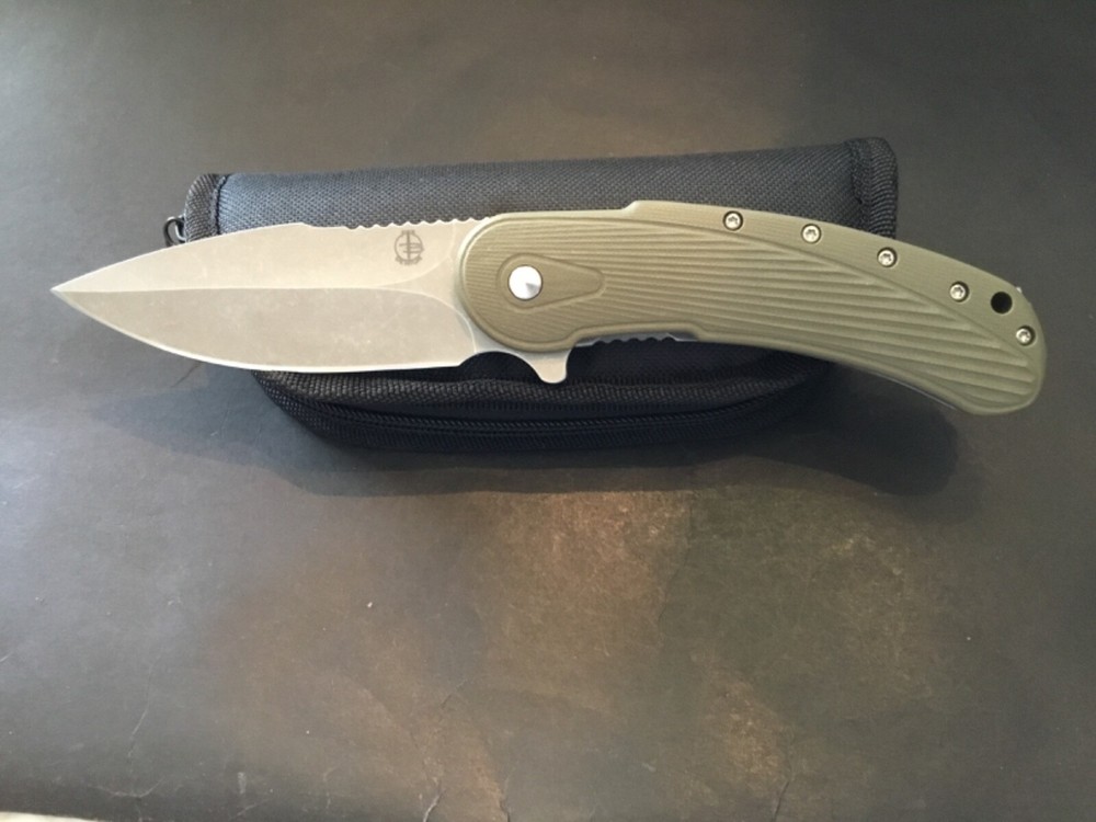 Custom Todd Begg Field Grade Bodega Flipper Folder Folding Knife