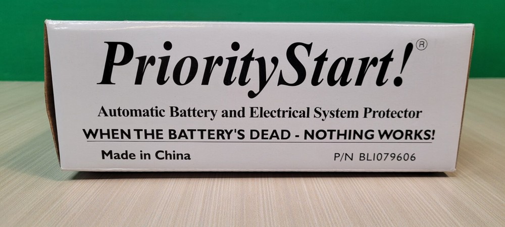 NEW PRIORITY START AUTOMATIC ELECTRICAL SYSTEM PROTECTOR PRO-SERIES BLI079606
