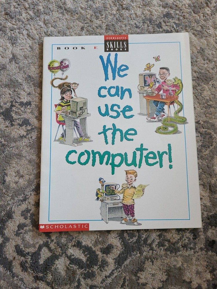 We Can Use The Computer! Book D and E. Great Condition