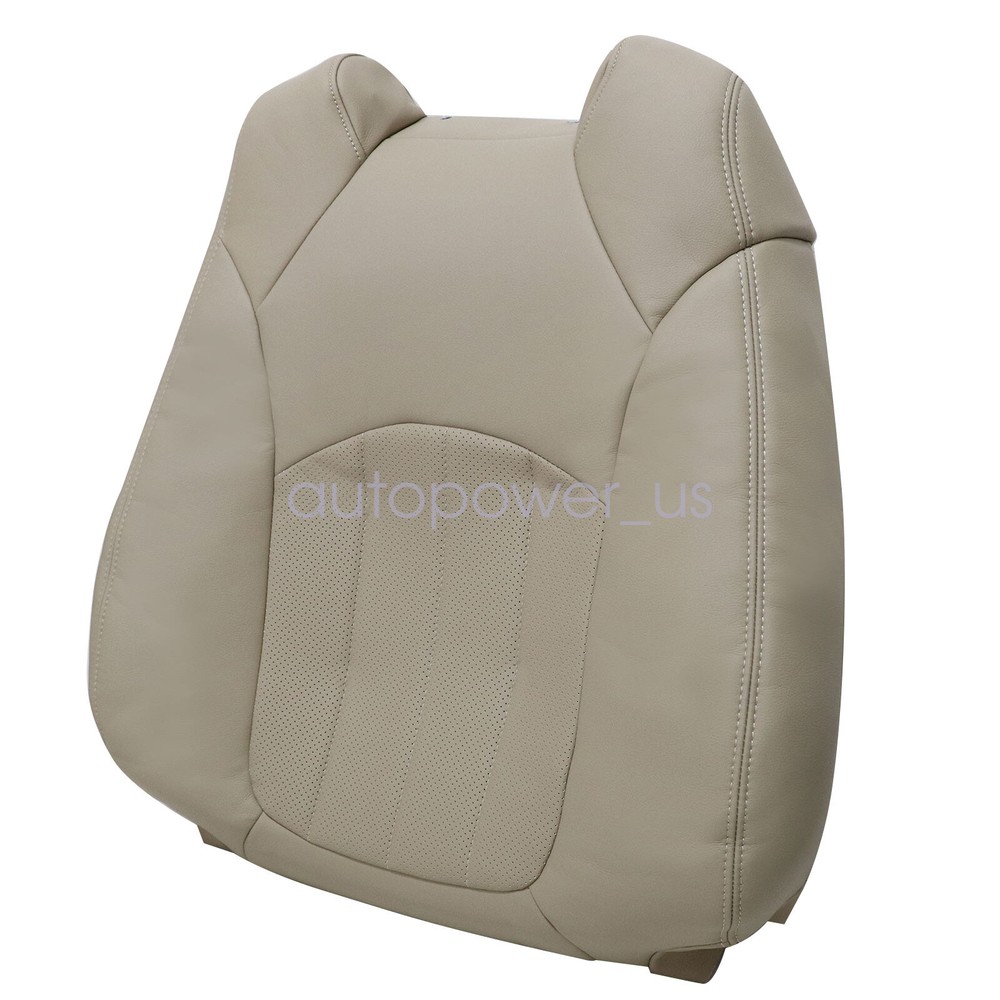 Fits 2008-2012 GMC Acadia Front Both Side Perforated Leather Seat Cover Tan 4PCS