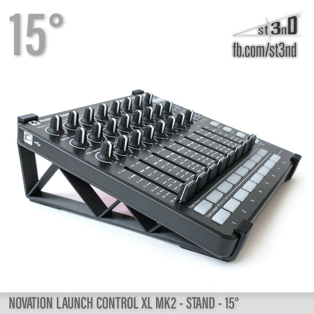 STAND for NOVATION LAUNCH CONTROL XL Mk2 - 15°