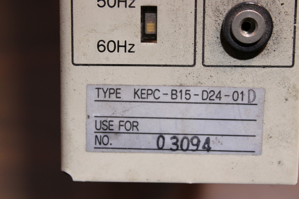 Kawasaki KEPC-B15-D24-01D Pump Controller INV=32449