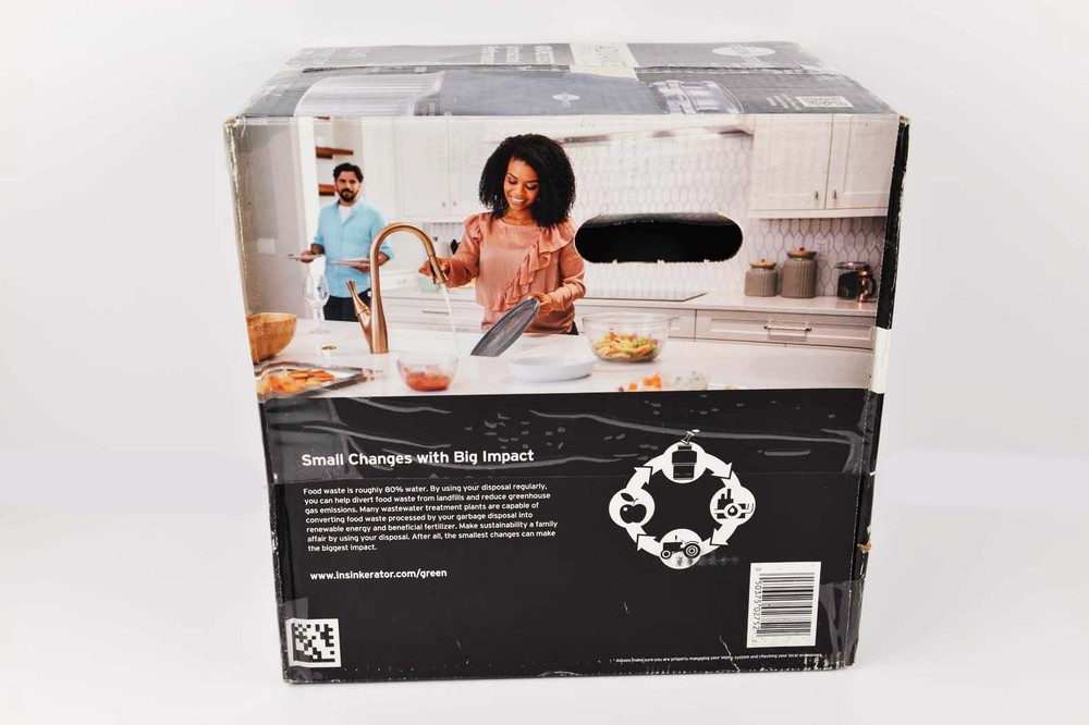 New InSinkErator EVOLUTION 1HP 1 HP, Advanced Series Continuous Feed Food Waste