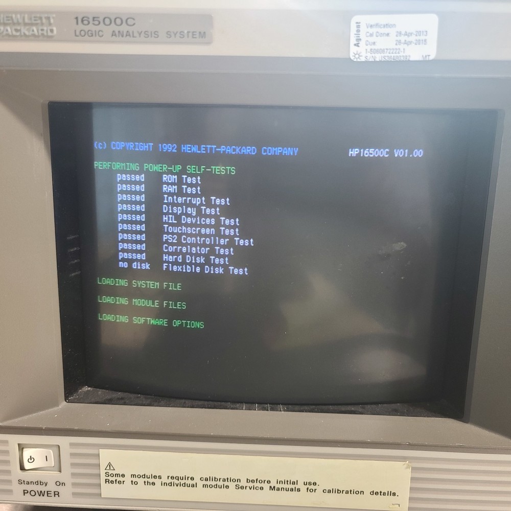 HP 16500C Logic Analysis System Mainframe