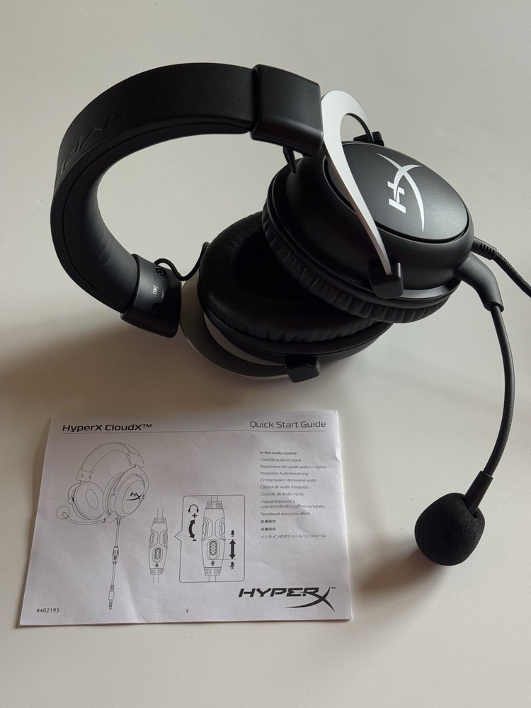 HyperX CloudX Over-Ear Gaming Headset - Black