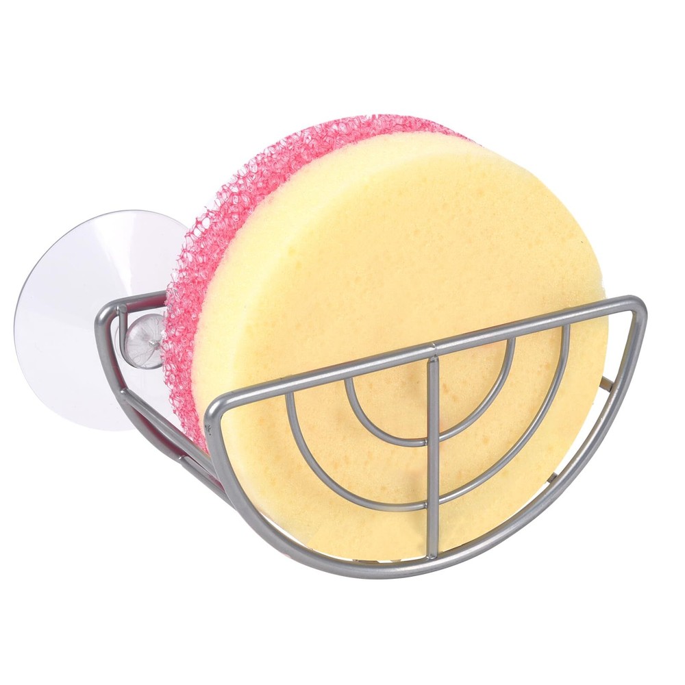 Kitchen Sink Suction Holder Suction Cup Sponge Holder Sponge Caddy - Suction ...