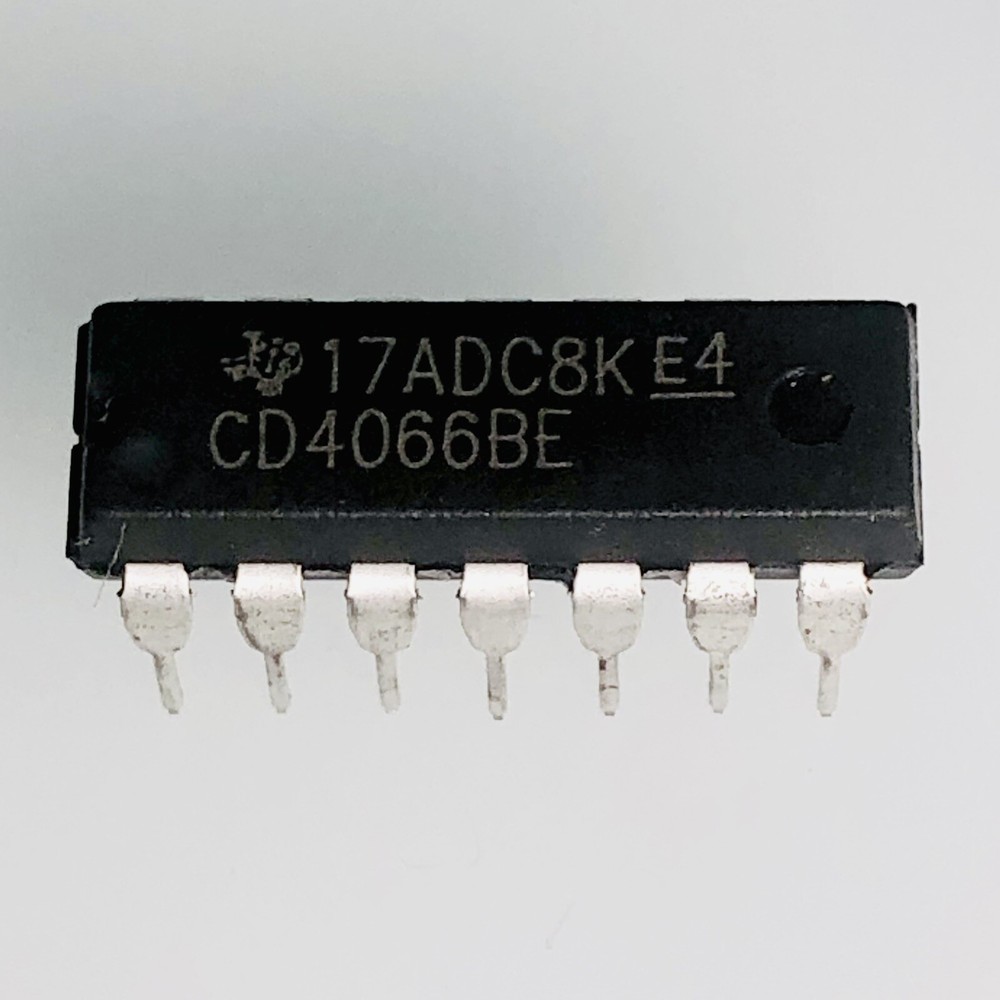 [2x] CD4066B CMOS Quad Bilateral Switch IC PDIP-14