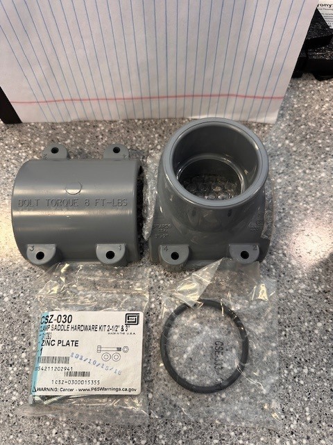 Spears® 866-338C Clamp-On Pipe Saddle
