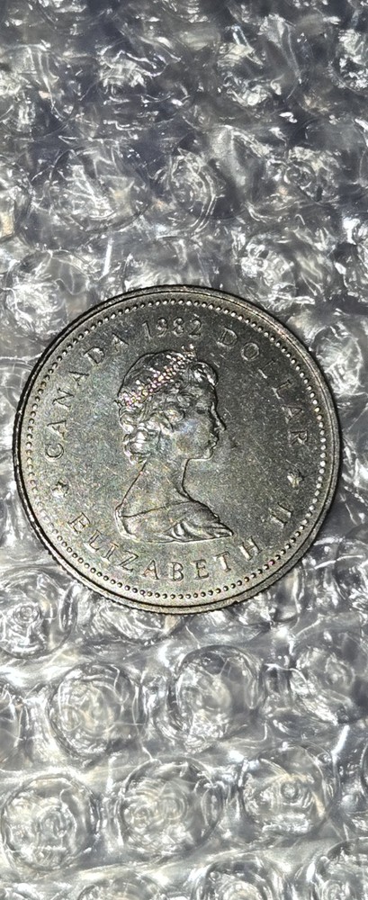 1982 Canada "Constitution" One Dollar Coin
