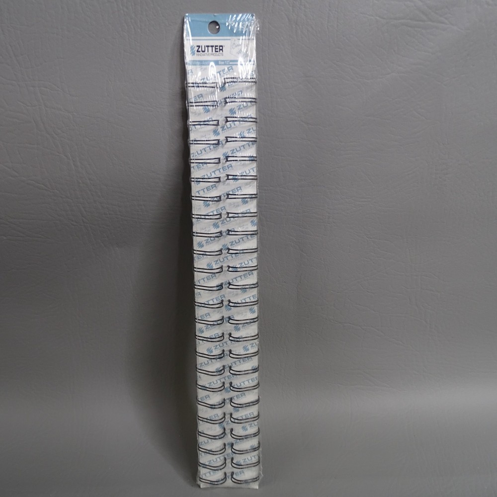Zutter Bind-it-All Binding Wire Combs Black Silver Red White 1/2" 3/4" 1"
