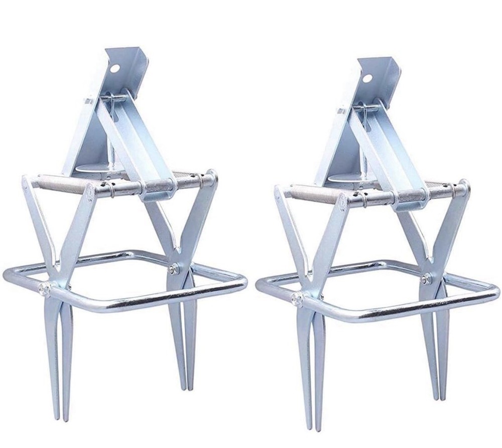 Easy Set Mole Eliminator Trap, Mole and Gopher Trap, Galvanized Steel Mole 2 p..