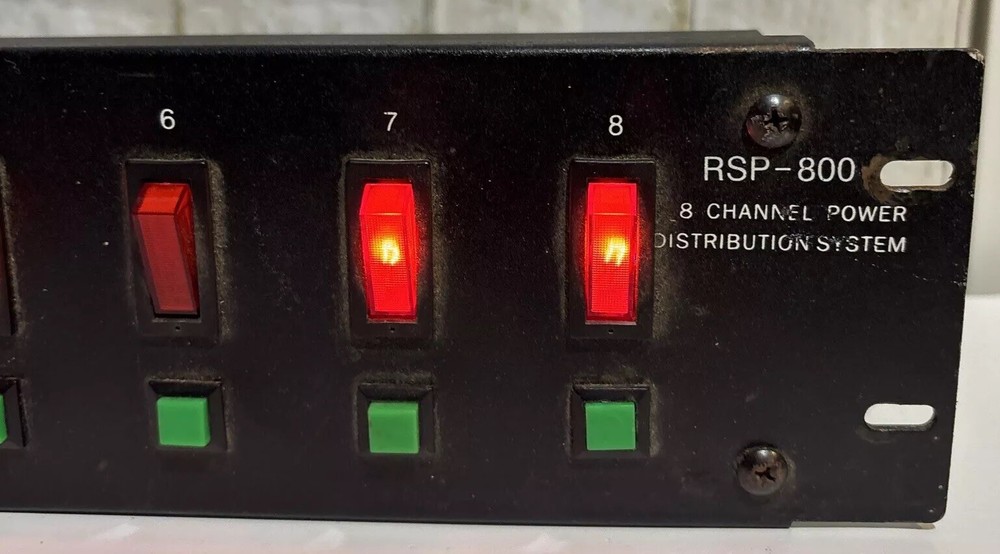 MBT RSP-800 8 Channel Power Distribution System Part (UNTESTED) *READ*