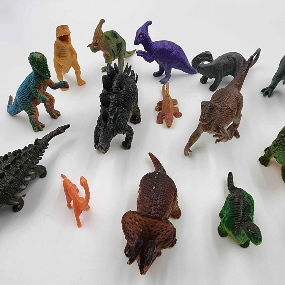 Vintage Assorted Dinosaur Toys