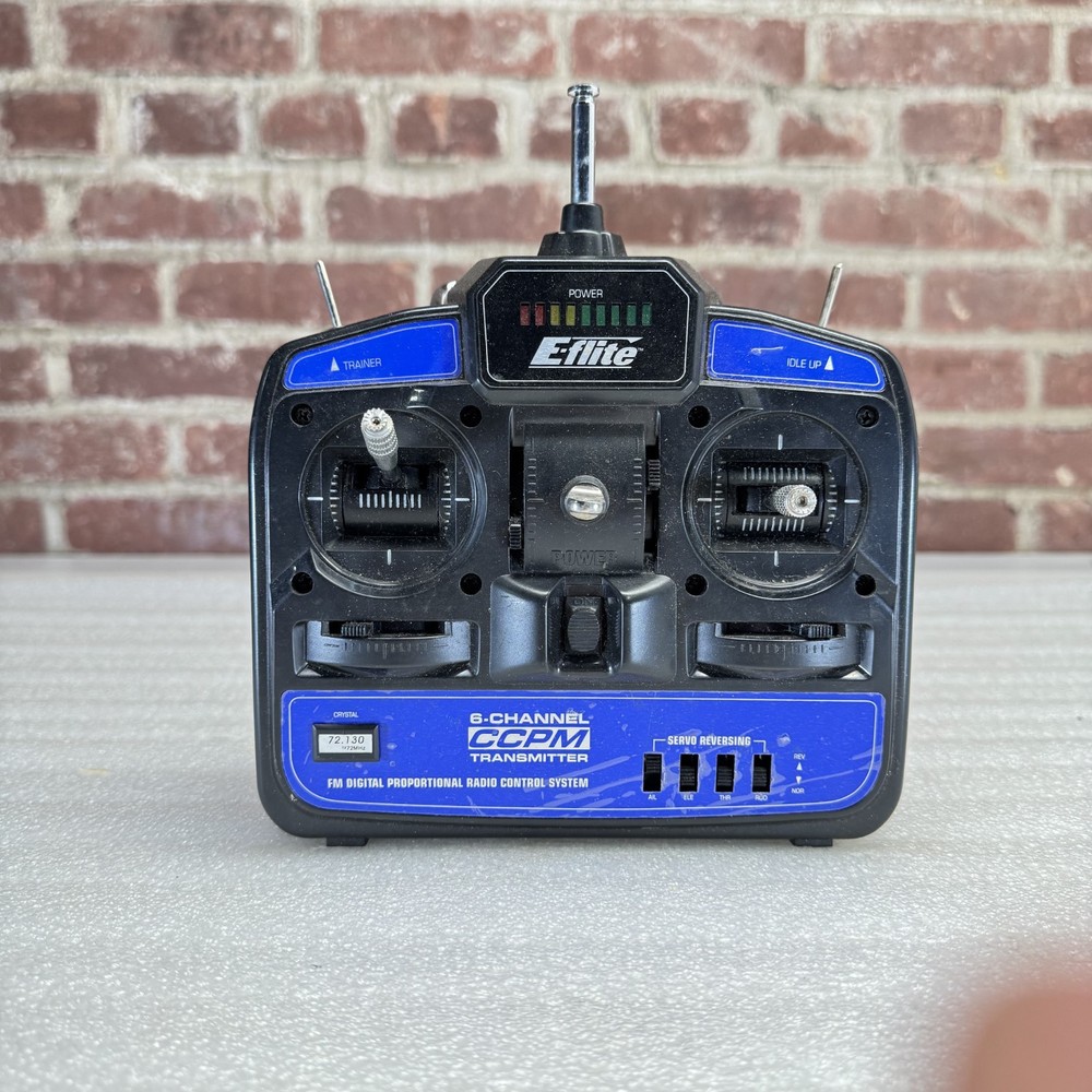 E-flite CCPM 6-Channel Controller/transmitter