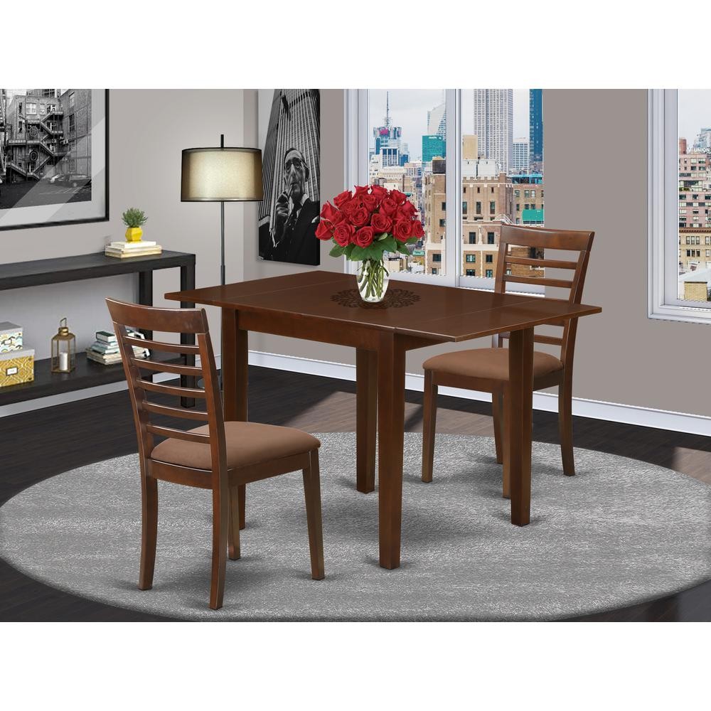 Dining Room Set Mahogany, NDML3-MAH-C