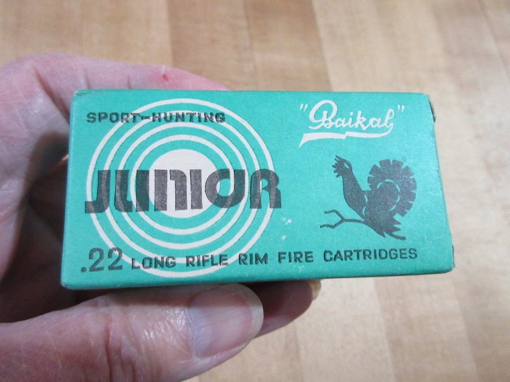 Empty Junior 22 caliber Box Baikal (w14) #8