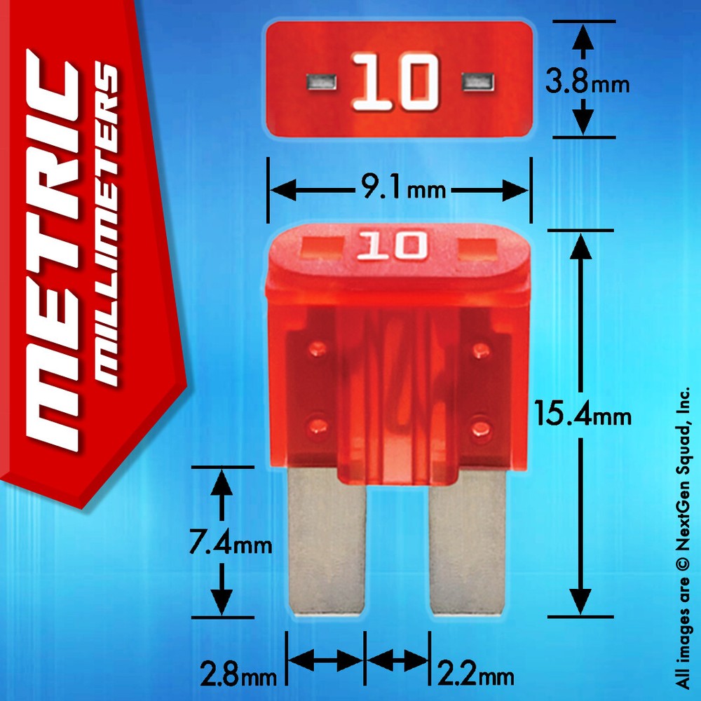 BioFuse® Micro2 Add Circuit Fuse Tap Adapter Set - 2 Holders - 14 Fuses + puller