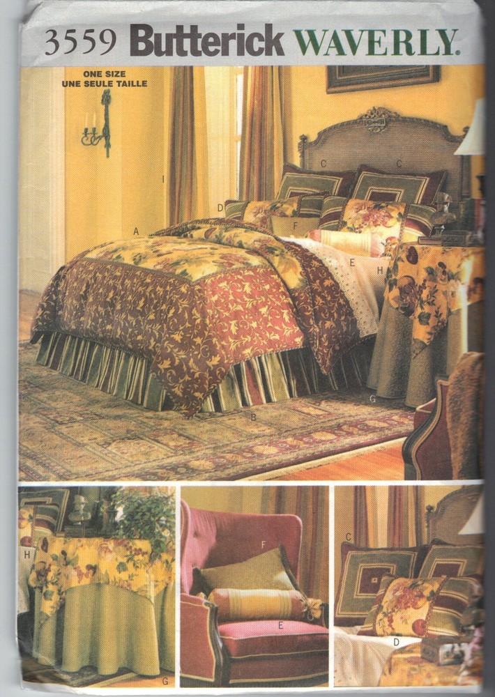 Butterick 3559 Home Decor UNCUT FF