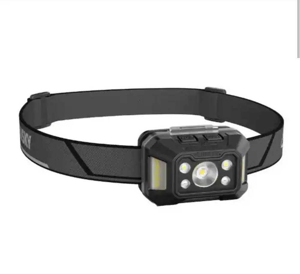 Husky Dual Power Broad Range Headlamp, New.