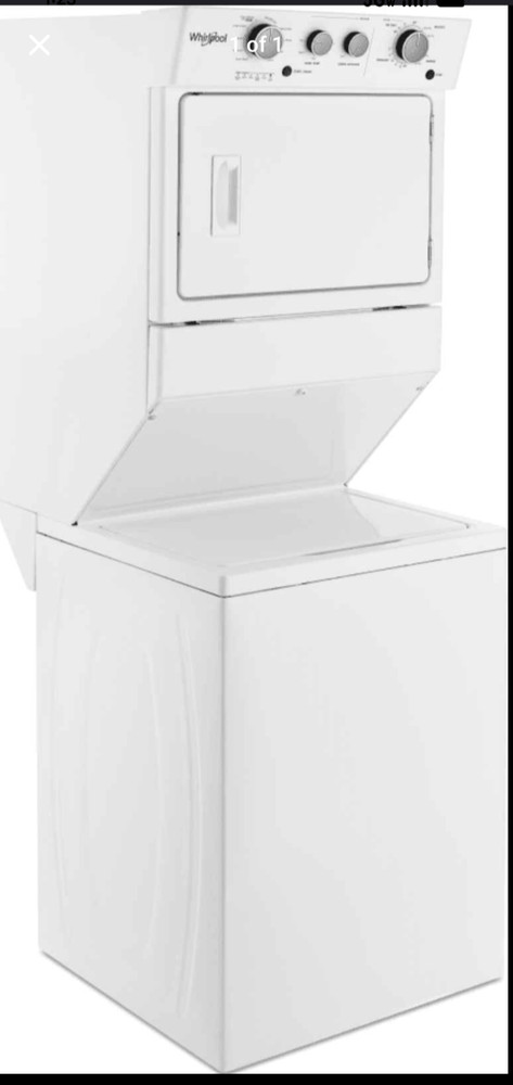 washer and dryer set gas powered stackable