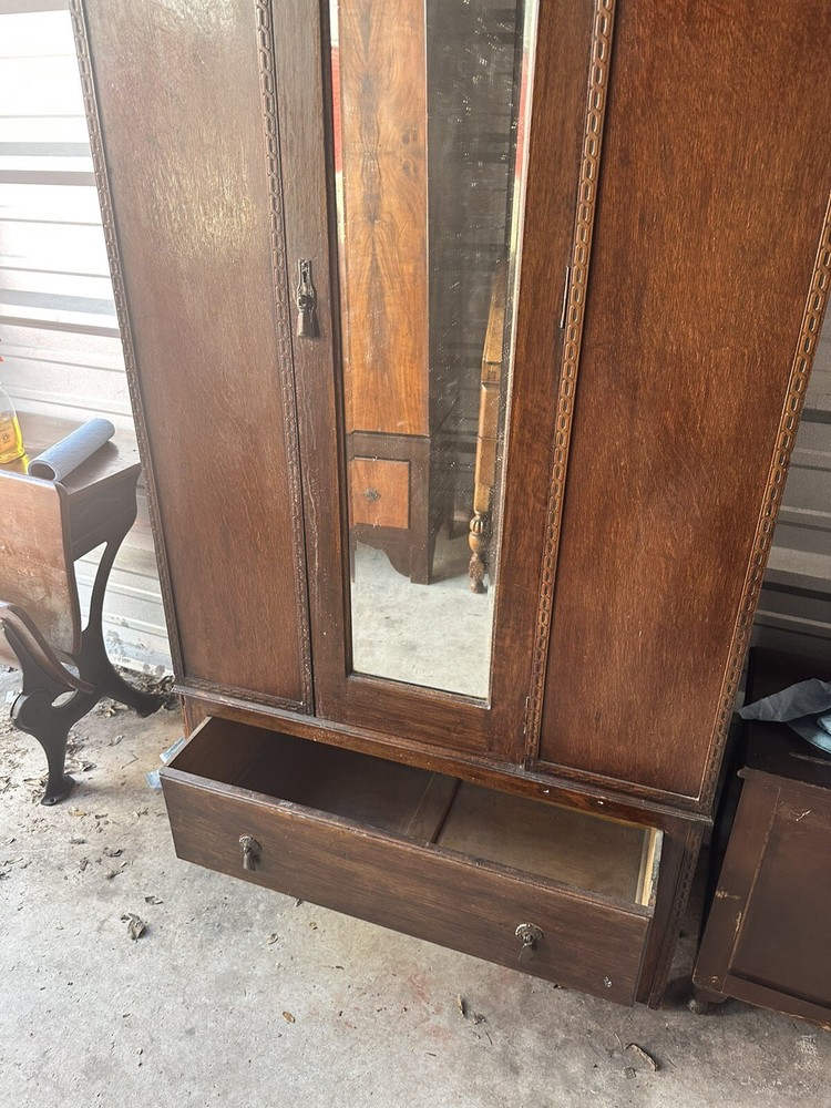 armoire antique vintage wardrobe