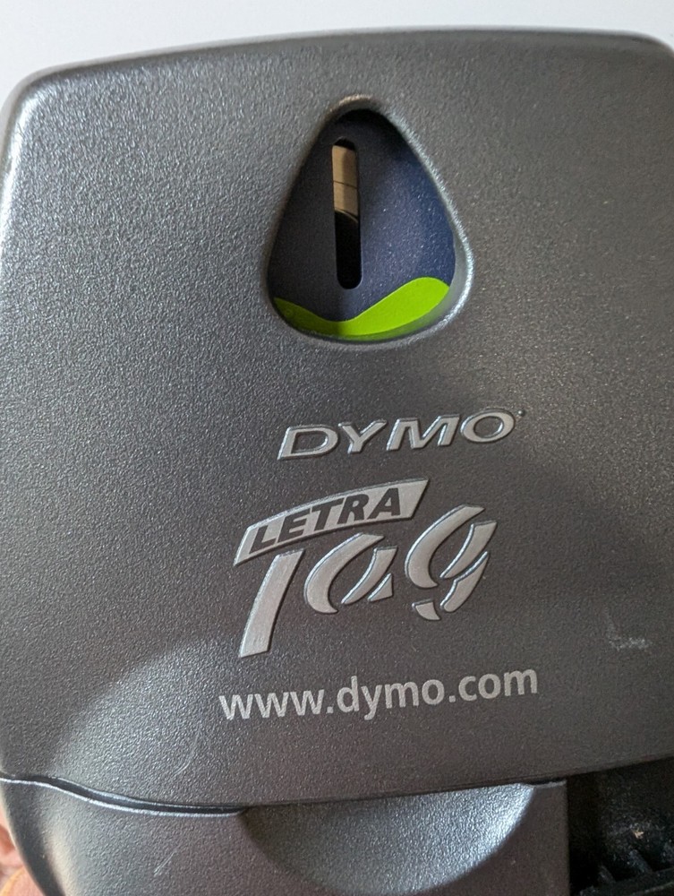 Dymo Letra Tag Label Maker Works Great