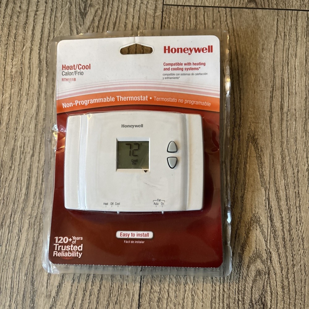 New Honeywell non-programmable thermostat RTH111B