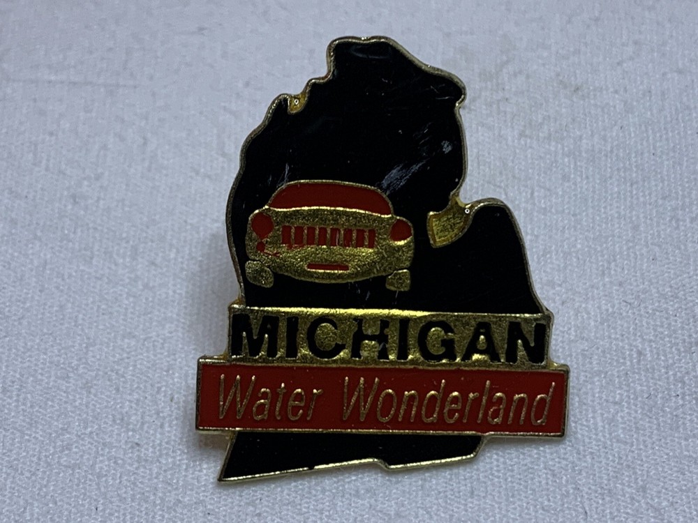 MICHIGAN STATE LAPEL PIN NEW