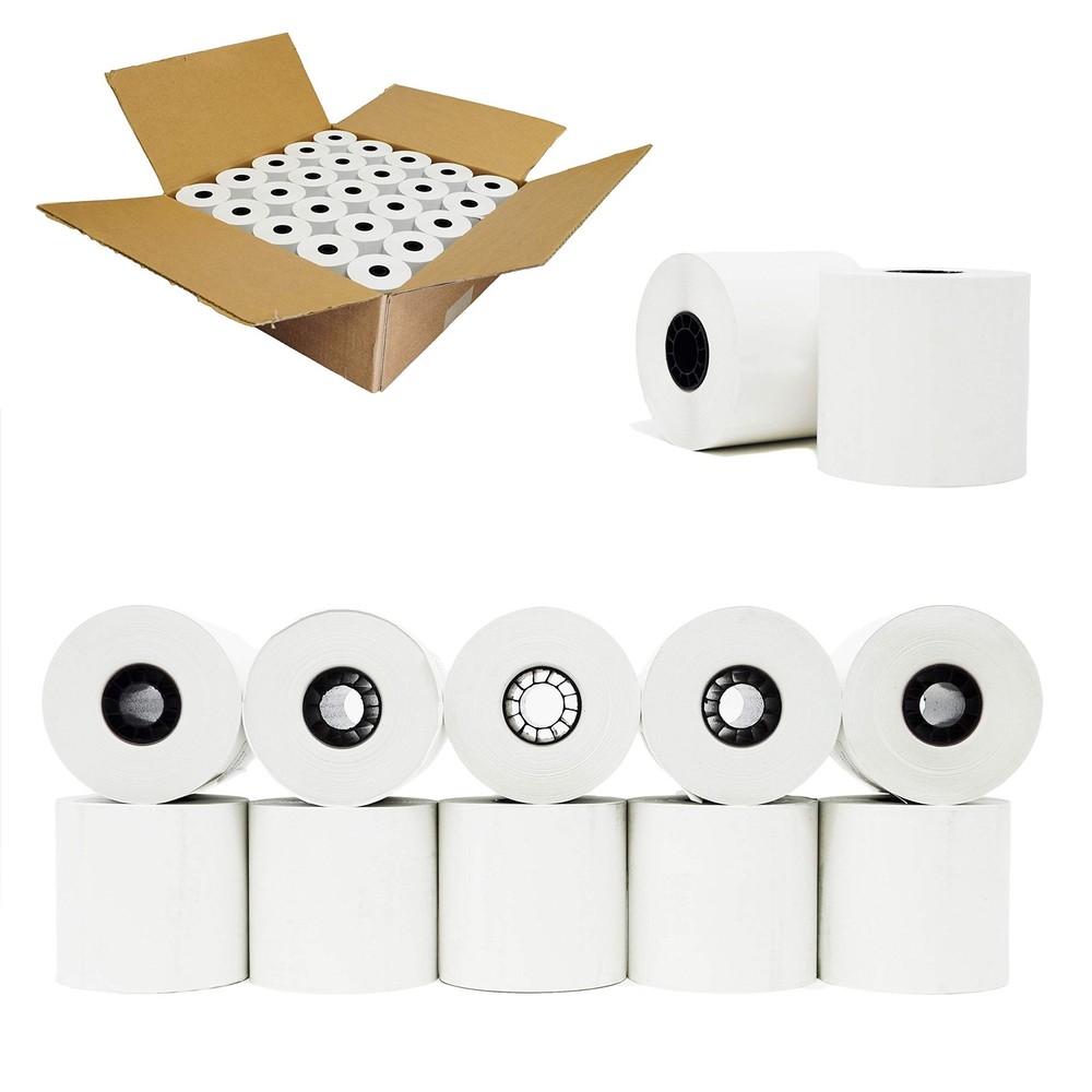 (50) 2 1/4" X 165' Thermal Paper for Sharp 1 Case, 2 x