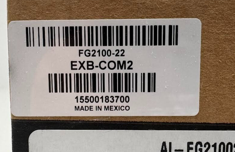 AMX EXB-COM2 ICSLan Serial Interface, 2 Ports New Open Box