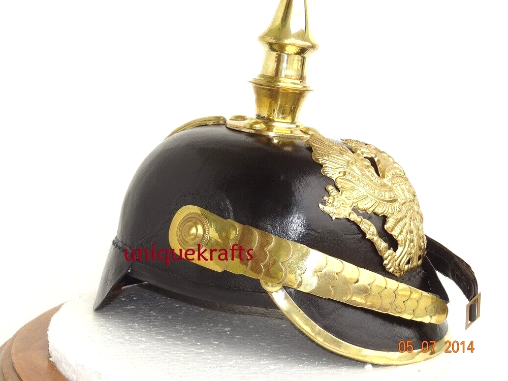 German pickelhaube Leather Helmet WW1