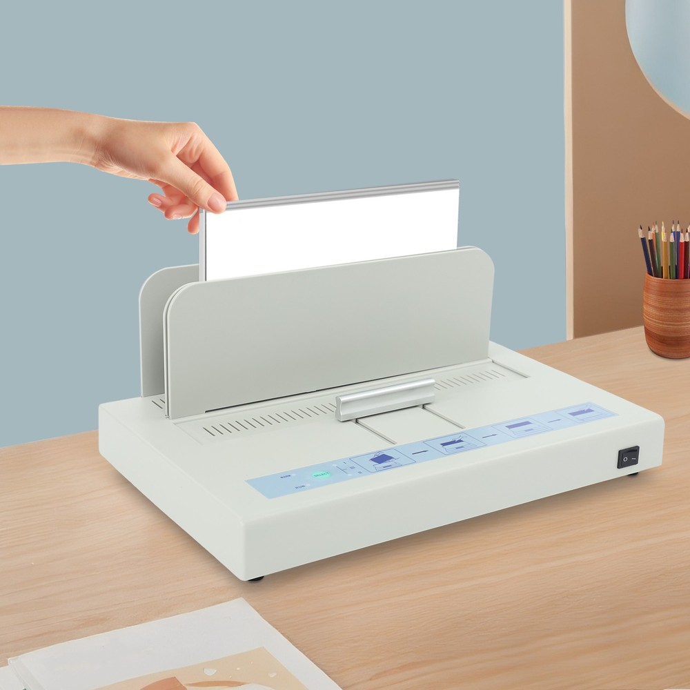 110V Paper Binding Machine Electric Book Automatic Binder Thermal Binding Machin