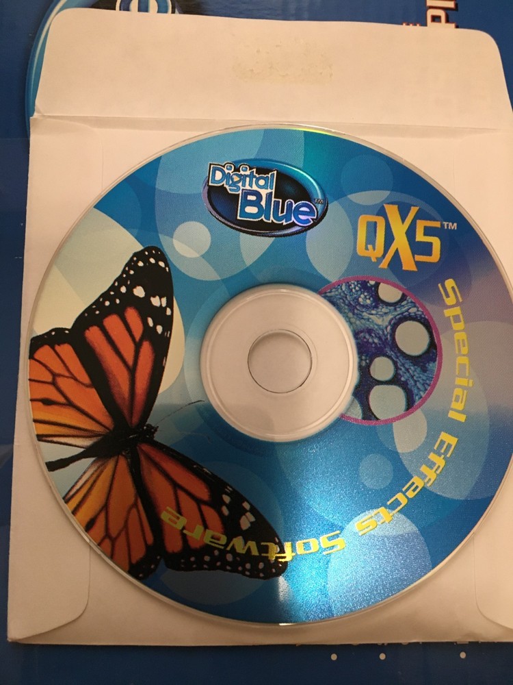 Digital Blue Qx5 Computer Digital Microscope 10X, 60X & 200X Lenses.